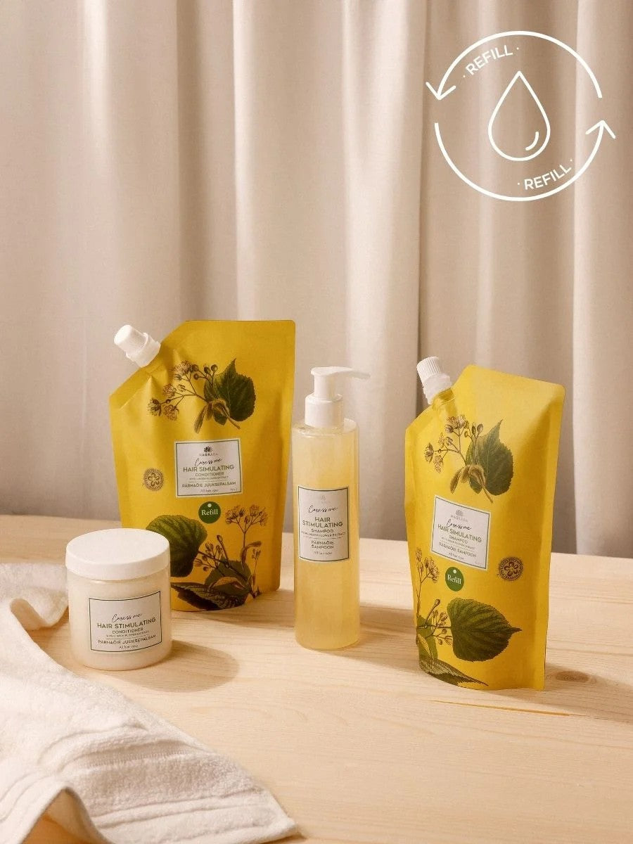 REFILL for Linden Flower Shampoo With Nordic Birch Extract - 500ml